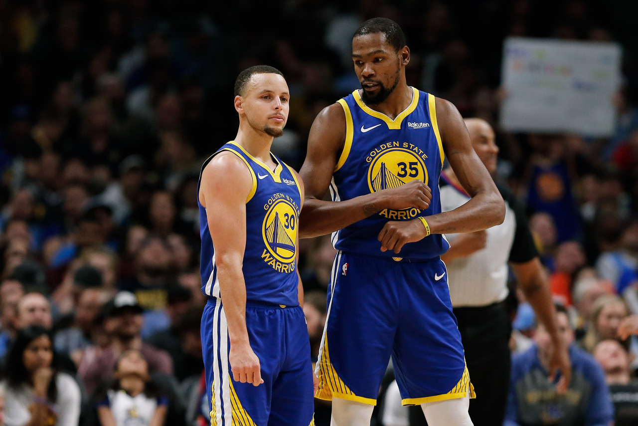 你會永遠活在庫里陰影下！KD：在我幻想的NBA世界里我就是GOAT
