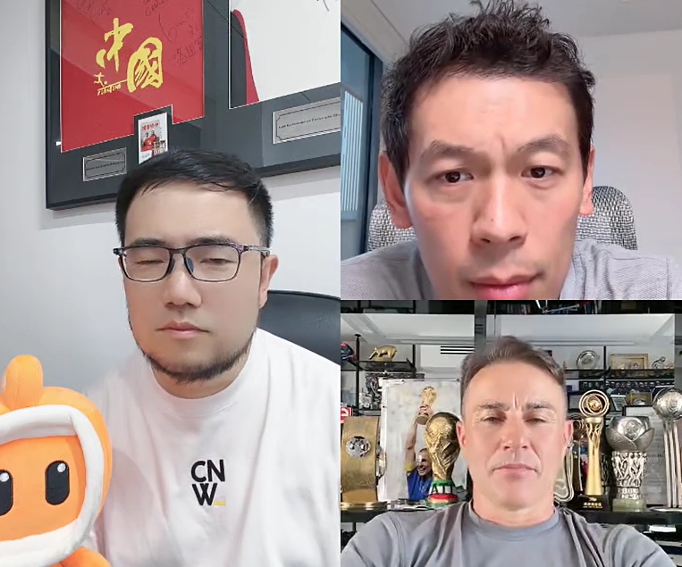 卡納瓦羅：我不太了解王鈺棟，中國球員要去歐洲我有能力一定幫忙