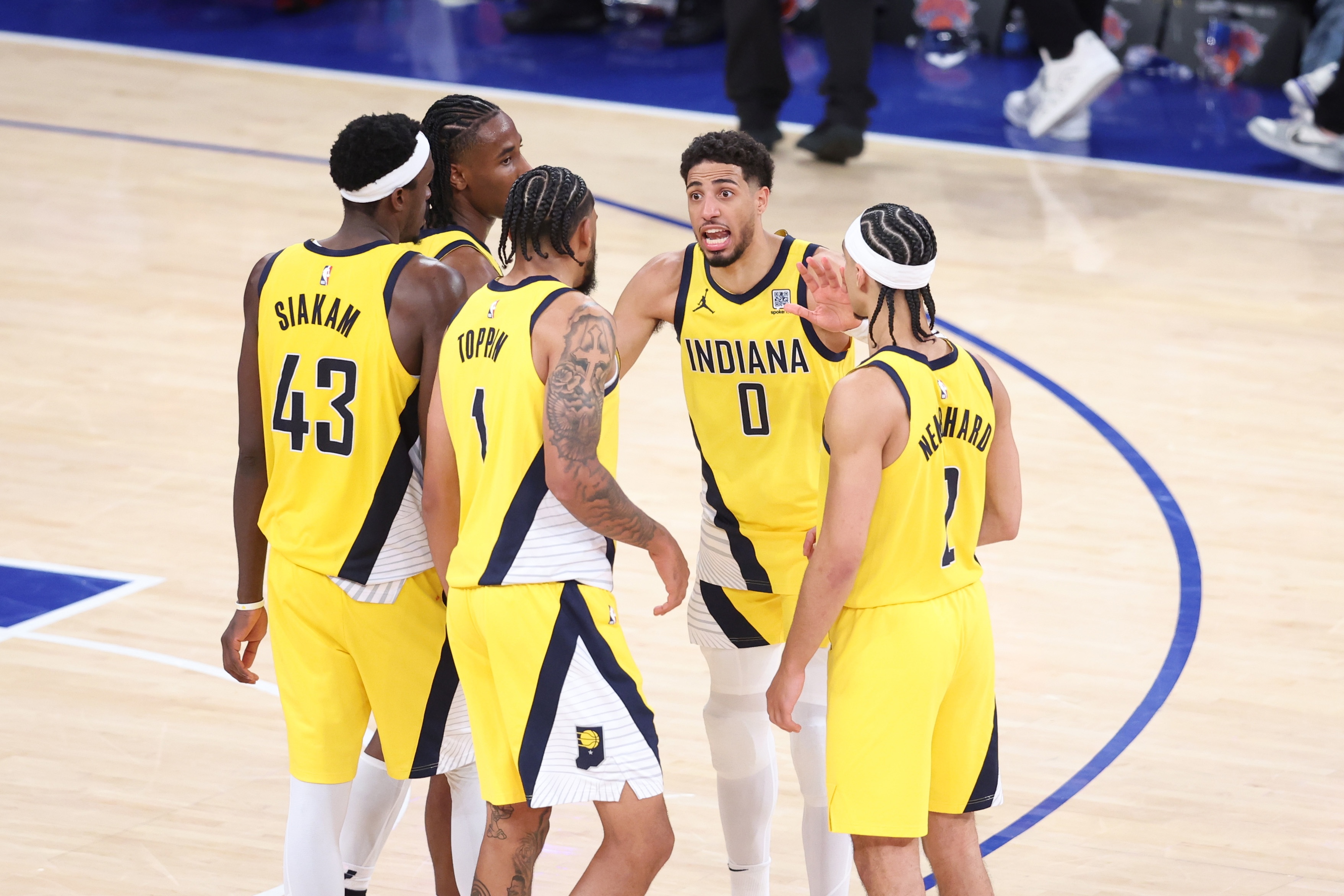 個(gè)個(gè)都能打！步行者單個(gè)季后賽8名球員得分200+ NBA歷史首隊(duì)