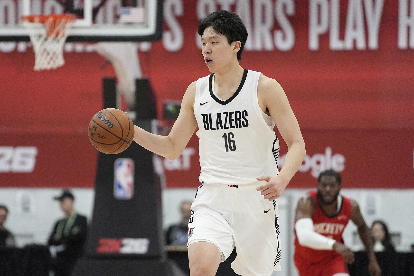“加強力量訓(xùn)練 提升對抗能力”——專訪NBA開拓者新秀楊瀚森