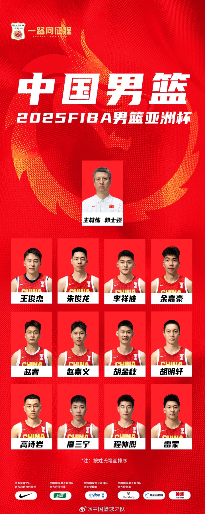 媒體人：希望男籃12人齊心協(xié)力等待好結(jié)果 再回首希望不都是遺憾